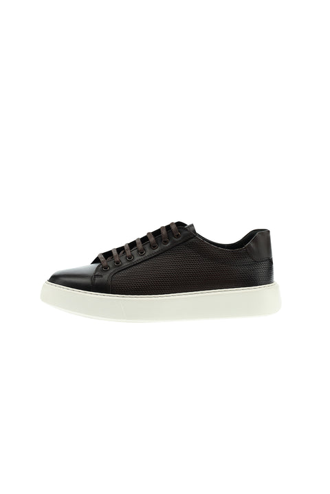 Koyu Kahve Sneaker Ayakkabı