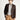 Koyu Kahve Slim Fit Dar Kesim Yünlü Klasik Desenli Ceket