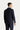 Koyu Lacivert Slim Fit Dar Kesim Yünlü Klasik Desenli Ceket