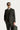 Koyu Haki Slim Fit Dar Kesim Yünlü Klasik Desenli Ceket