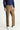 Taba Slim Fit Dar Kesim Likralı Kadife Pantolon
