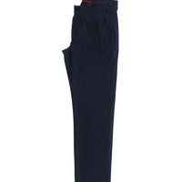 Havacı Mavi Melanj 7 Drop Slim Fit Dar Kesim Likralı Kanvas / Chino Pantolon