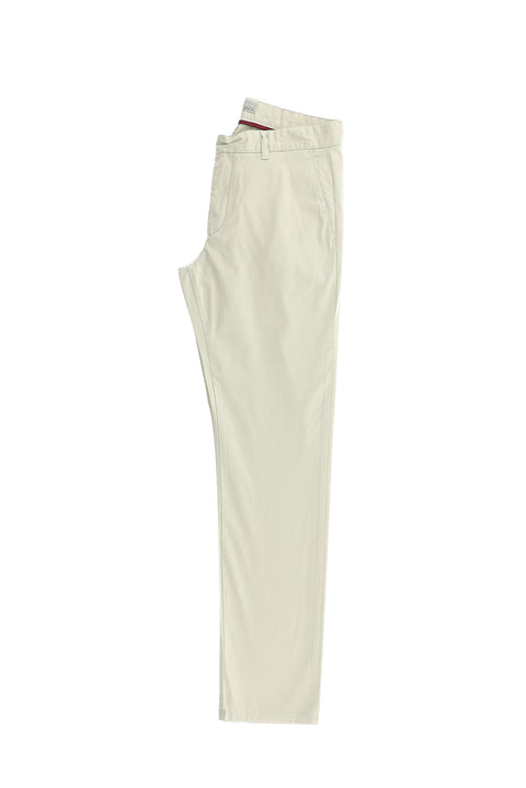 Açık Bej Regular Fit Standart Kesim Likralı Kanvas / Chino Pantolon