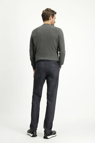 Orta Füme Regular Fit Likralı Kanvas / Chino Pantolon