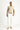Kırık Beyaz Slim Fit Dar Kesim Likralı Kanvas / Chino Pantolon