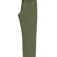 Orta Haki Relaxed Fit Rahat Kesim Likralı Kanvas / Chino Pantolon