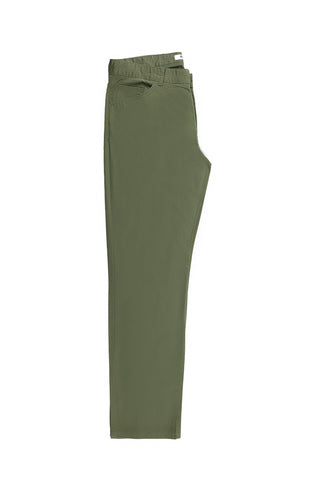  Orta Haki 4 Drop Relaxed Fit Rahat Kesim Likralı Kanvas / Chino Pantolon