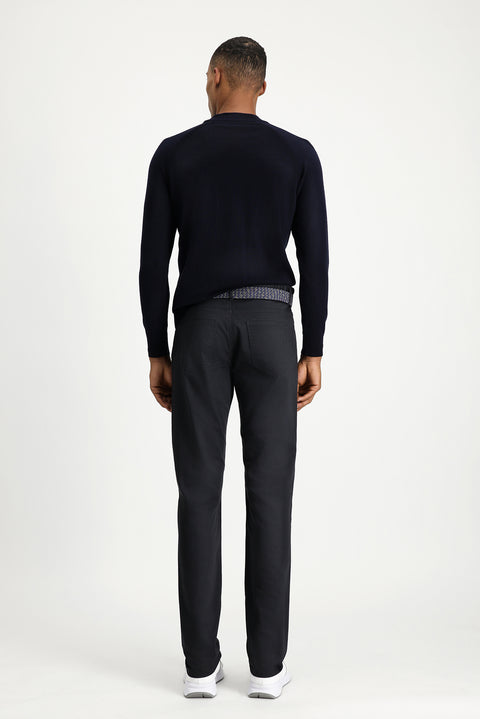 Orta Antrasit 7 Drop Slim Fit Dar Kesim Likralı Kanvas / Chino Pantolon