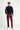  Açık Bordo Regular Fit Likralı Kanvas / Chino Pantolon