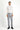 Açık Gri Regular Fit Likralı Kanvas / Chino Pantolon