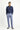 Havacı Mavi Relaxed Fit Rahat Kesim Likralı Kanvas / Chino Pantolon