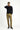 Koyu Bej Regular Fit Likralı Kanvas / Chino Pantolon