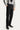 Siyah Slim Fit Dar Kesim Likralı Saten Kanvas / Chino Pantolon