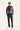  Koyu Lacivert Slim Fit Dar Kesim Desenli Likralı Kanvas / Chino Pantolon
