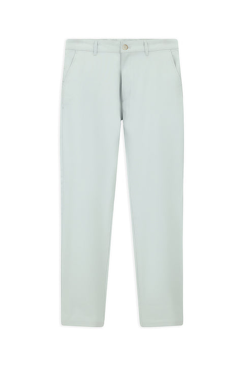Gümüş Regular Fit Standart Kesim Likralı Kanvas / Chino Pantolon