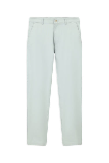 Gümüş Slim Fit Dar Kesim Likralı Kanvas / Chino Pantolon