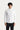  Ekru Uzun Kol Slim Fit Dar Kesim Pamuk Spor Gömlek