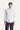 Beyaz Uzun Kol Slim Fit Dar Kesim Non Iron Çizgili Pamuklu Gömlek