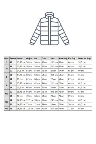  Saks Mavi Kapitone Spor Mont