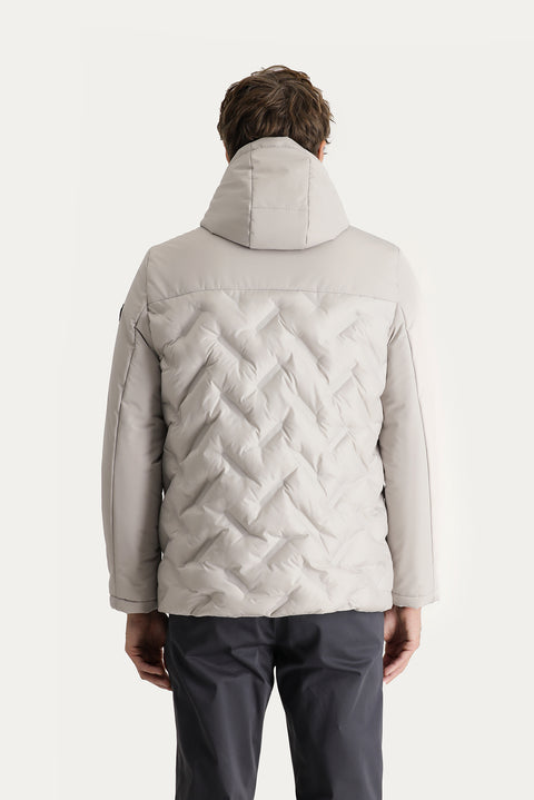 Taş Kapüşonlu Şişme Spor Mont