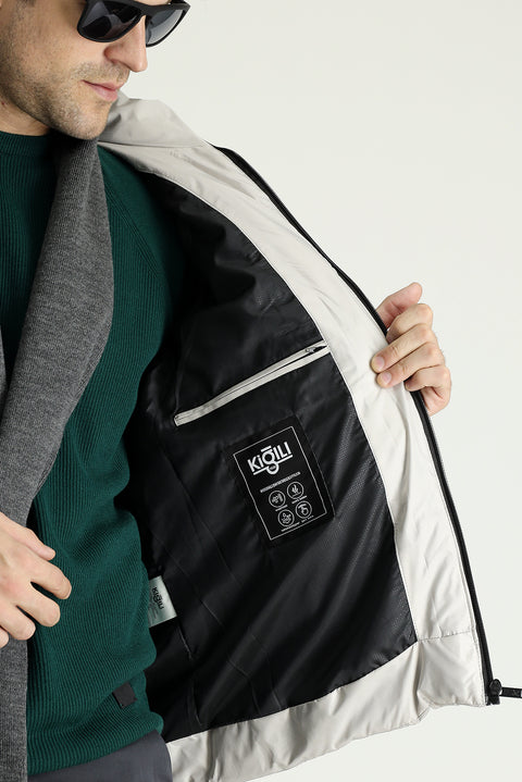 Taş Kapüşonlu Şişme Spor Mont