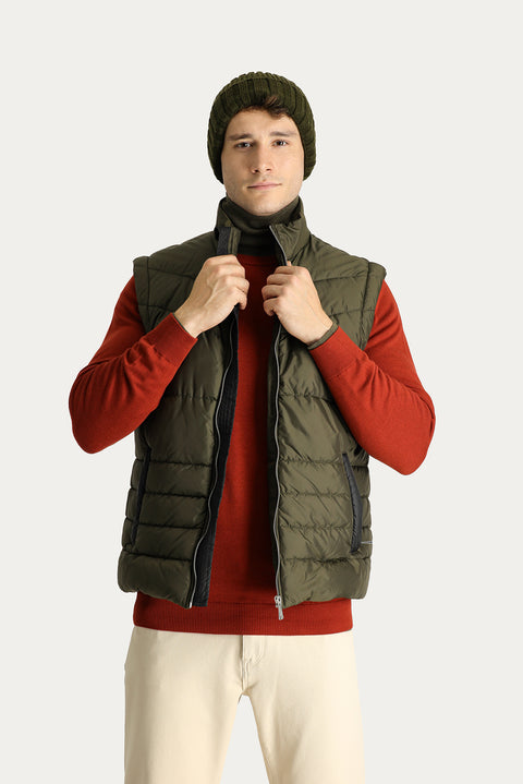 Orta Haki Şişme Spor Mont