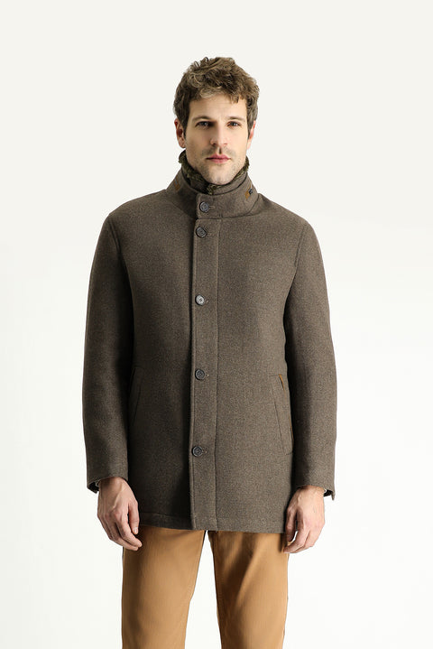 Medium Brown Wool Coat
