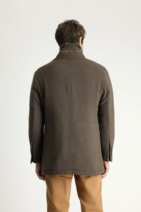 Medium Brown Wool Coat