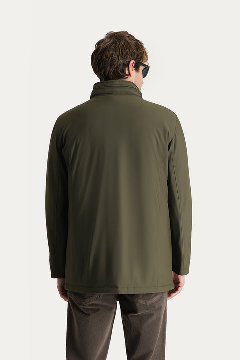 Orta Haki Kapüşonlu Çıkma Mostra Spor Kaban