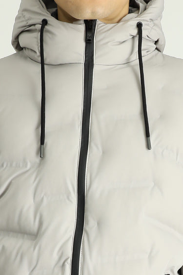 Taş Kapüşonlu Spor Şişme Kaban