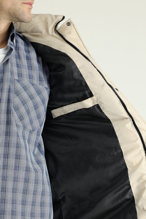 Taş Kapüşonlu Şişme Spor Kaban