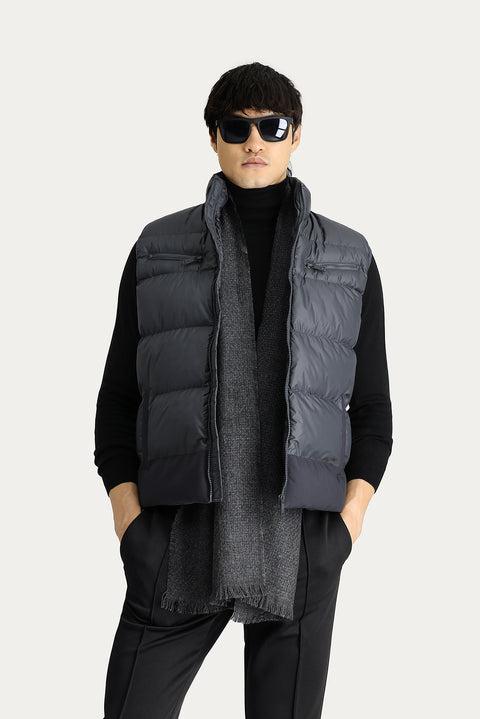 Orta Antrasit Spor Şişme Yelek