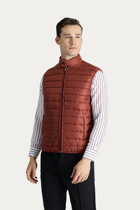 Kiremit Kapitone Şişme Spor Yelek