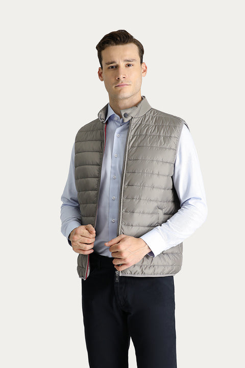 Orta Vizon Kapitone Şişme Spor Yelek