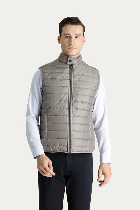 Orta Vizon Kapitone Şişme Spor Yelek