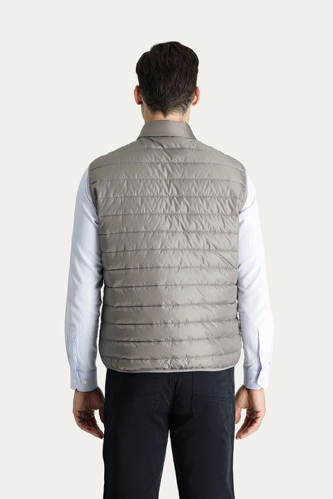 Orta Vizon Kapitone Şişme Spor Yelek