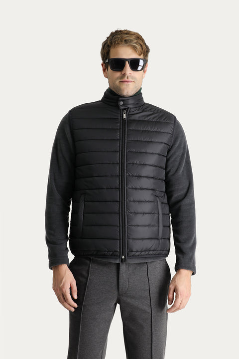 Siyah Kapitone Şişme Yelek