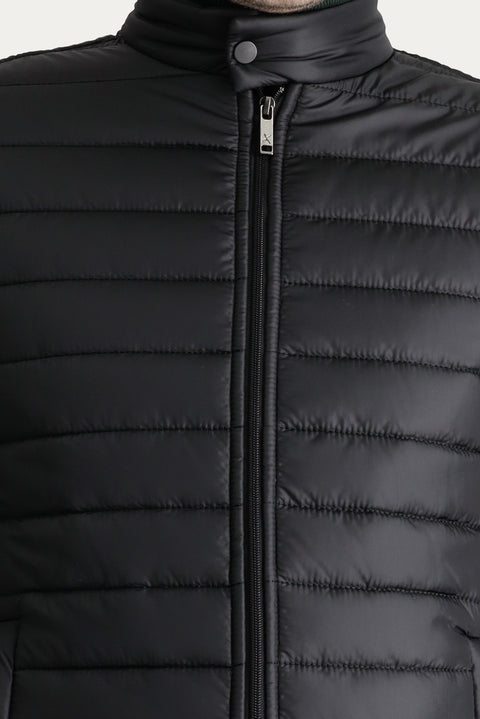 Siyah Kapitone Şişme Yelek