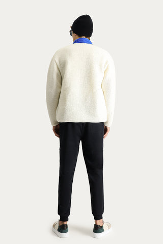  Koyu Lacivert Slim Fit Dar Kesim Pamuklu Sweatpant / Eşofman