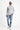 Açık Gri Melanj Balıkçı Yaka Slim Fit Dar Kesim Pamuklu Sweatshirt