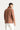 Kiremit Polo Yaka Nakışlı Sweatshirt