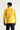 Koyu Sarı Yarım Fermuarlı Polar Sweatshirt