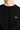 Siyah Bisiklet Yaka Regular Fit Nakışlı Pamuklu Sweatshirt