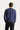 İndigo Bisiklet Yaka Regular Fit Nakışlı Pamuklu Sweatshirt