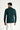 Koyu Petrol Yarım Balıkçı Yaka Slim Fit Dar Kesim Triko Kazak