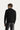 Siyah V Yaka Slim Fit Dar Kesim Pamuklu Triko Kazak