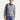Orta Gri Melanj V Yaka Slim Fit Dar Kesim Pamuklu Triko Kazak