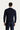 Koyu Lacivert V Yaka Slim Fit Dar Kesim Pamuklu Triko Kazak