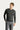 Koyu Antrasit Melanj Bisiklet Yaka Slim Fit Dar Kesim Triko Kazak