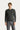 Koyu Antrasit Melanj Bisiklet Yaka Slim Fit Dar Kesim Triko Kazak